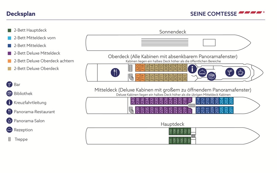 DECKSPLAN_SEINE_COMTESSE_NEU Neu