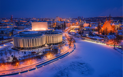 winterliches Bydgoszcz