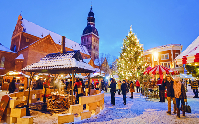weihnachtliches Riga