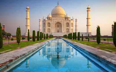 Taj Mahal in Agra, Indien