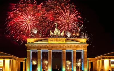 Brandenburger Tor zu Silvester