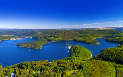 Rursee im Nationalpark Eifel