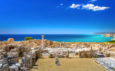 die antike Stadt Kourion