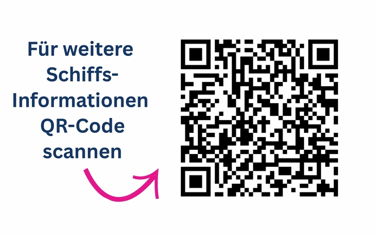 QR-Code für Informationen zur MS Lady Diletta