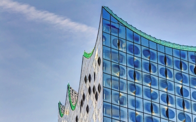 Elbphilharmonie am Hamburger Hafen, Deutschland