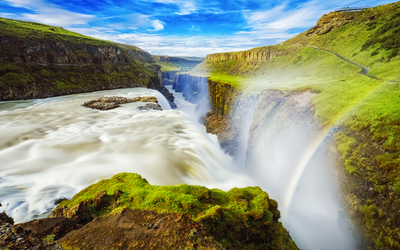 Gullfoss Wasserfall